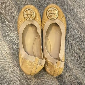 Tory Burch size 7.5 ballerina flats.